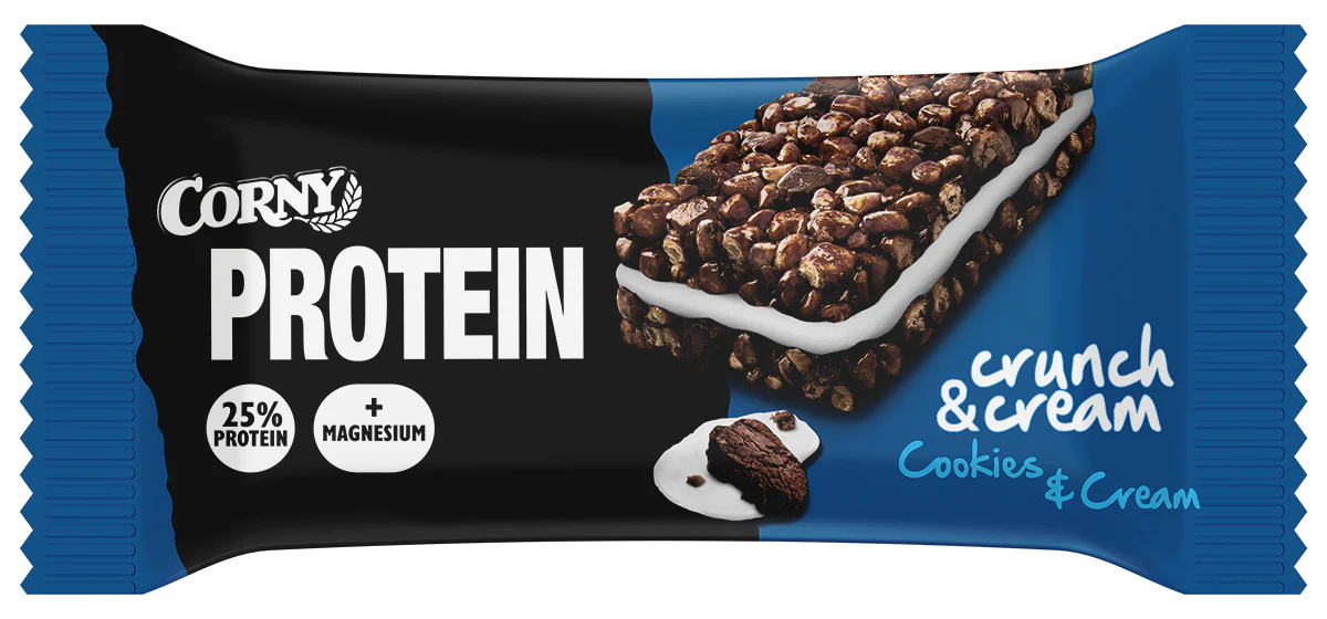 Barrita Corny Protein Crunch & Cream Cookies & Cream